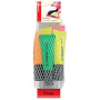 Lot 5x Mini surligneurs - STABILO NEON - 2-5mm- (COULEURS ASSORTIES)