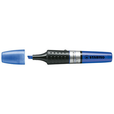 Stylo surligneur - STABILO LUMINATOR - 2-5mm- BLEU ROYAL