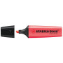 Surligneur - STABILO BOSS ORIGINAL - 2-5mm- ROUGE