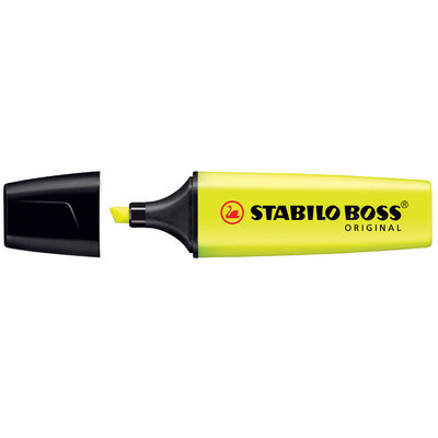 Surligneur - STABILO BOSS ORIGINAL - 2-5mm- JAUNE