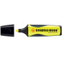 Surligneur - STABILO BOSS EXECUTIVE - 2-5mm- JAUNE