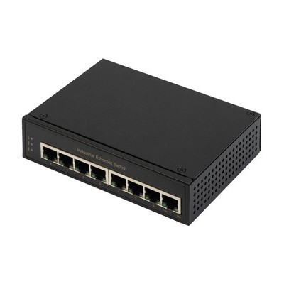 Switch industriel 8x ports DIGITUS Gigabit 10/100/1000Base TX