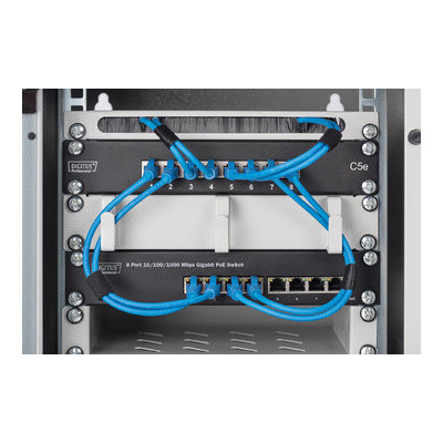 Switch 10\" 8x ports Poe DIGITUS Gigabit 10/100/1000Base TX