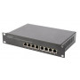 Switch 10\" 8x ports Poe DIGITUS Gigabit 10/100/1000Base TX