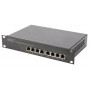 Switch 10\" 8x ports DIGITUS Gigabit 10/100/1000Base TX