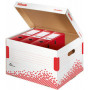 Conteneur archives ESSELTE SPEEDBOX - 433x263x364mm - ROUGE/BLANC