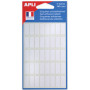 238x Etiquettes AGIPA multi-usages coins arrondis- 5x35mm - A5 - BLANC