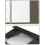 Cahier spirale 17,5x22cm A5+ - OXFORD Meetingbook - 160pligné