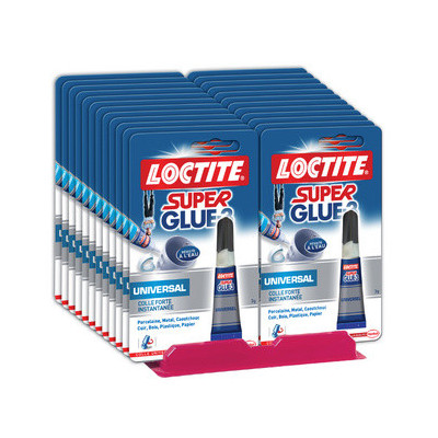 Tube SUPER GLUE-3LOCTITE colle liquide instantanée - 3gr