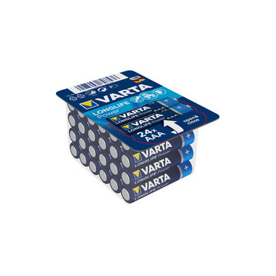 24x piles VARTA alcaline LONGLIFE Power BIG BOX - Micro (AAA) - 1,5v