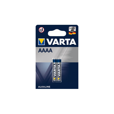 2x piles VARTA alcaline Professional Electronics AAAA LR6 - 15v - 1,5v