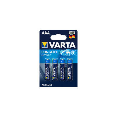 8x piles VARTA alcaline LONGLIFE Power - Micro (AAA/LR3)- 1,5v