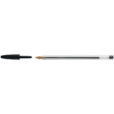 Stylo bille - BIC Cristal Original - 0,32mm- NOIR