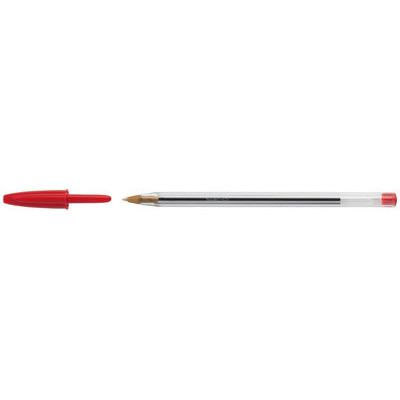 Stylo bille - BIC Cristal Original - 0,32mm- ROUGE