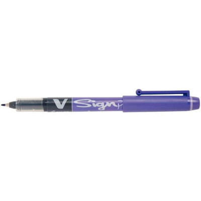 Stylo feutre - PILOT V Sign Pen - 0,6mm- VIOLET