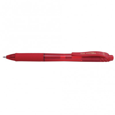 Stylo roller - PENTEL EnerGel-X BL107 - 0,7mm- encre gel - ROUGE