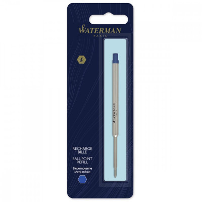 Recharge stylo WATERMAN Maxima - écriture (M) - BLEU