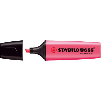 Surligneur - STABILO BOSS ORIGINAL - 2-5mm- ROSE