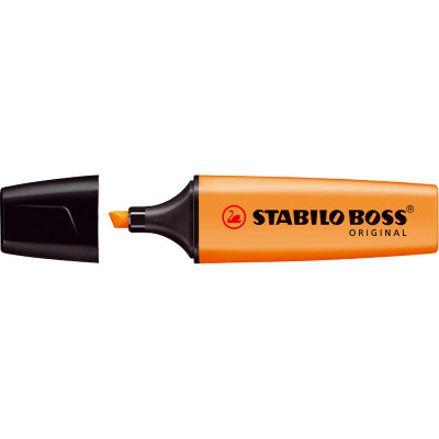 Surligneur - STABILO BOSS ORIGINAL - 2-5mm- ORANGE