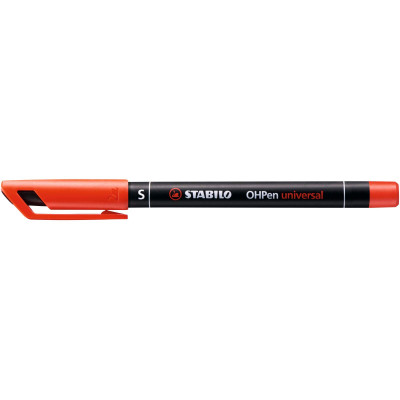 Stylo feutre permanent - STABILO OHPen universal - 0,4mm- ROUGE