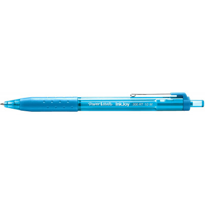 Stylo bille rétractable PAPERMATE Inkjoy 300 RT - M - BLEU