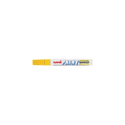 Marqueur permanent - UNIBALL PAINT PX-20 - 2,2-2,8mm pointe ogive - JAUNE