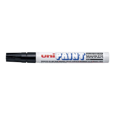 Marqueur permanent - UNIBALL PAINT PX-20 - 2,2-2,8mm pointe ogive - NOIR