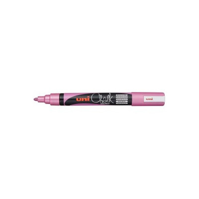 Marqeur craie liquide - UNIBALL craie PWE-5M - 1,8-2,5mm pointe ogive - ROSE FLUO