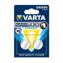 2x Piles bouton VARTA lithium Professional Electronics - CR2025 - 3v