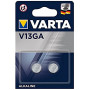 2x Piles bouton VARTA alcaline Electronics - V13GA (LR44)