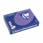 Papier CLAIREFONTAINE A4 - 80g - VIOLINE - 500 feuilles - 21x29,7cm