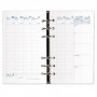 Recharge QUOVADIS Timer 17 Planing 10x17 cm - 1 semaine sur 2 pages - VERTICAL
