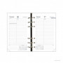 Recharge QUOVADIS Timer 17 blanc 10x17cm - 1 jour par page