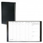 Agenda QUOVADIS Président® 21x27cm - 1 semaine sur 2 pages + répertoire - NOIR