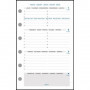 Recharge agenda EXACOMPTA Exatime 14 - 8x12cm - 1 semaine sur 2 pages - HORIZONTAL