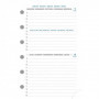Recharge agenda EXACOMPTA Exatime 14 - 8x12cm - 2 jours par page