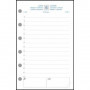 Recharge agenda EXACOMPTA Exatime 14 - 8x12cm - 1 jour par page