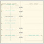 Recharge agenda EXACOMPTA Exatime 17 ivoire Pocket - 1 semaine sur 1 page + NOTES
