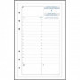 Recharge agenda EXACOMPTA Exatime 17 - 2eme semestre - 10x17cm - 1 Jour par page
