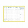 Recharge agenda QUOVADIS RANDONNEE tranche OR 9x12,5cm - 1 semaine sur 2 pages + répertoire