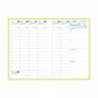 Recharge agenda QUOVADIS Affaires tranche OR 10x15 cm - 1 semaine sur 2 pages + répertoire