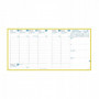 Recharge agenda QUOVADIS EXECUTIF tranche OR + répertoire 16x16cm - 1 semaine sur 2 pages