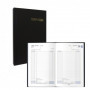 Agenda Perpétuel de caisse Journalier BREPOLS 13.3x21 noir