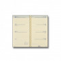 Recharge pour agenda BREPOLS Interplan 7 LANGUES - 9x16cm - 1 semaine sur 2 pages