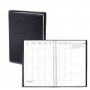 Agenda QUOVADIS MINISTRE S à spirale - 16x24cm - 1 semaine sur 2 pages - Club NOIR