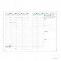 Recharge pour agenda QUOVADIS AFFAIRES format 10x15cm