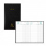 Agenda EXACOMPTA Carré EURO/CENTS - 210x135mm - 1 jour par page - Noir