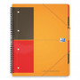 Cahier-Trieur spirale ORGANISERBOOK OXFORD International 160pages - ligné - 245x310mm