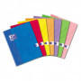 Cahier A4 OXFORD 96 pages - seyes - 170x220mm  (COLORIS ALEATOIRES)