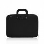 Mallette PC Portable 13" BOMBATA MEDIO CLASSIC vinyle NOIR - 38x29x7cm
